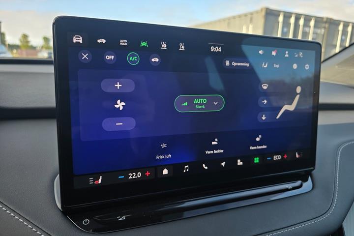 Blå Skoda Enyaq fra 2026