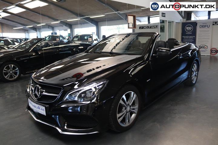 Sort Mercedes E350 d fra 2016