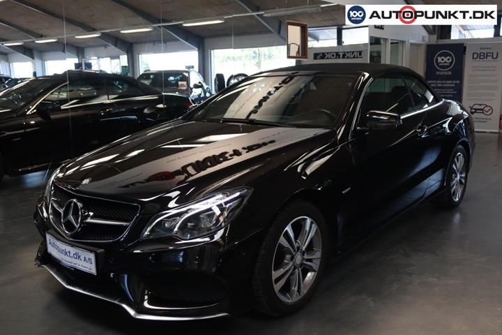 Sort Mercedes E350 d fra 2016