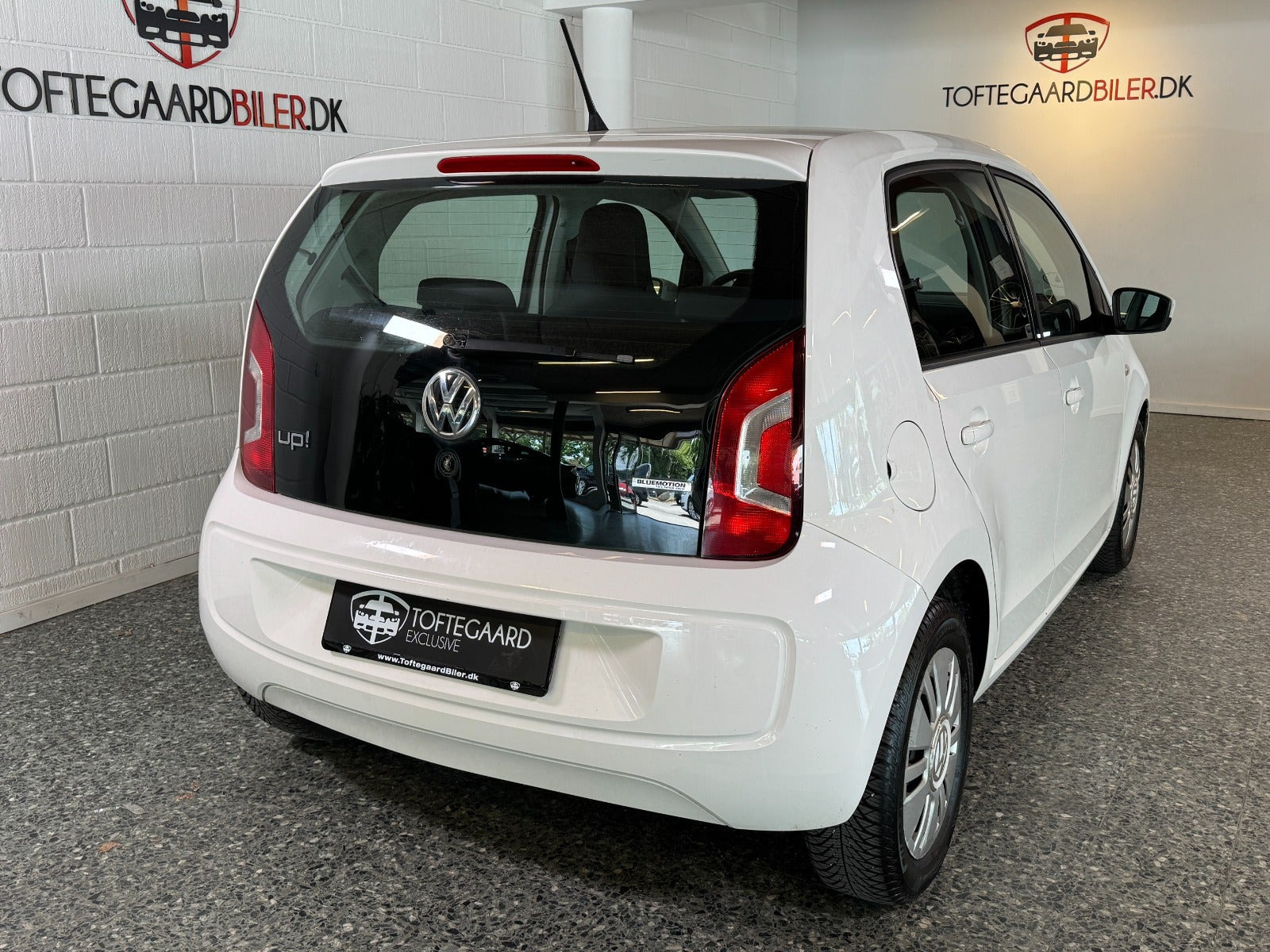 Hvid VW UP! fra 2014