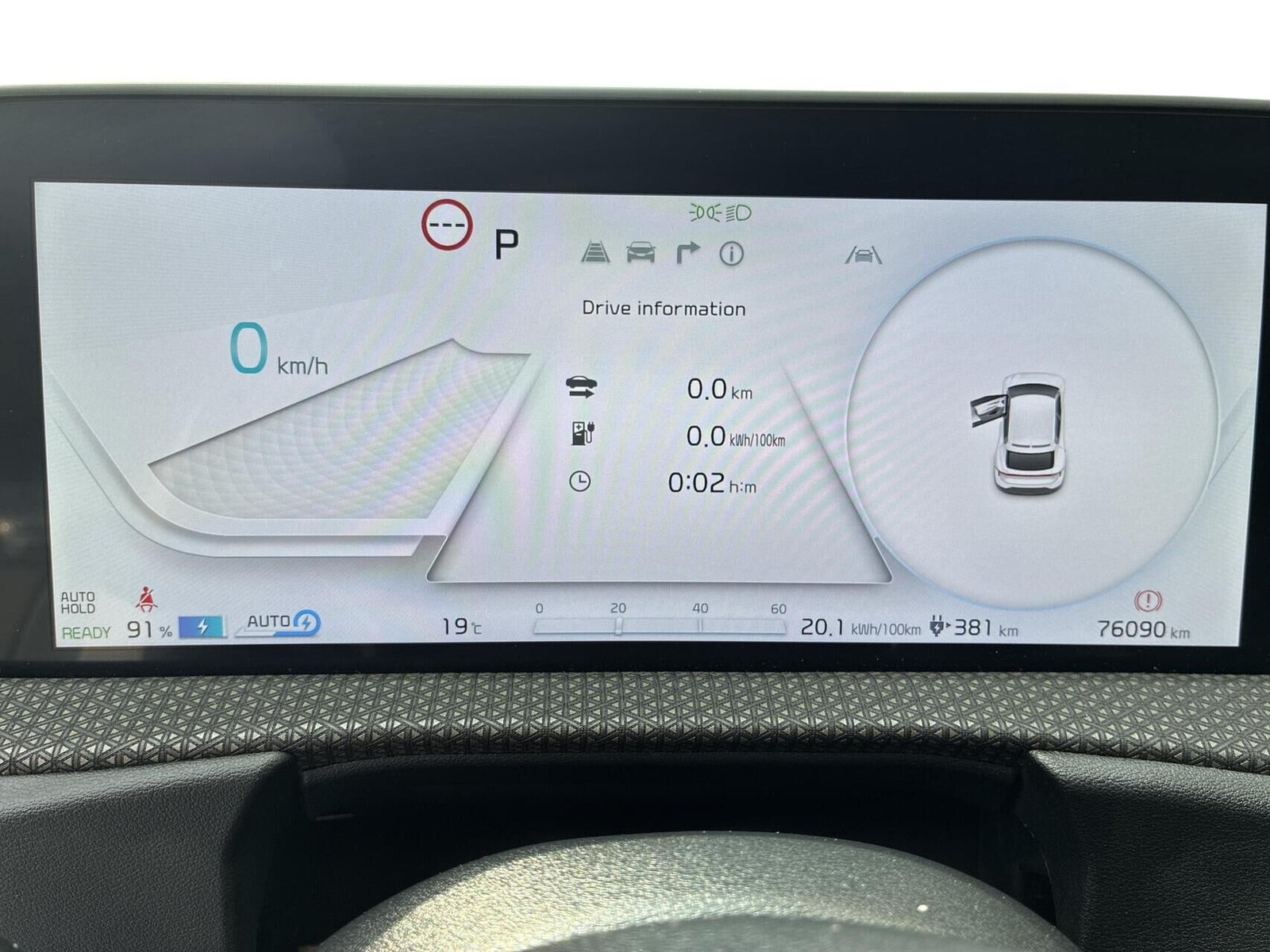 Hvid Kia EV6 fra 2023