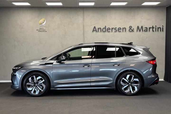 Grå Skoda Enyaq fra 2026
