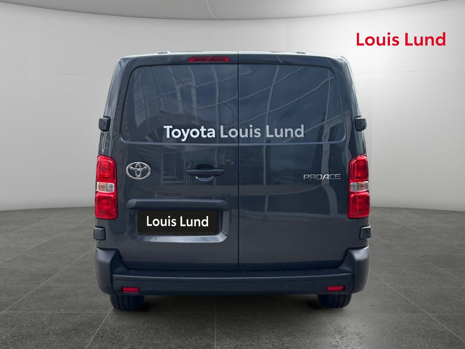 Grå Toyota ProAce fra 2026