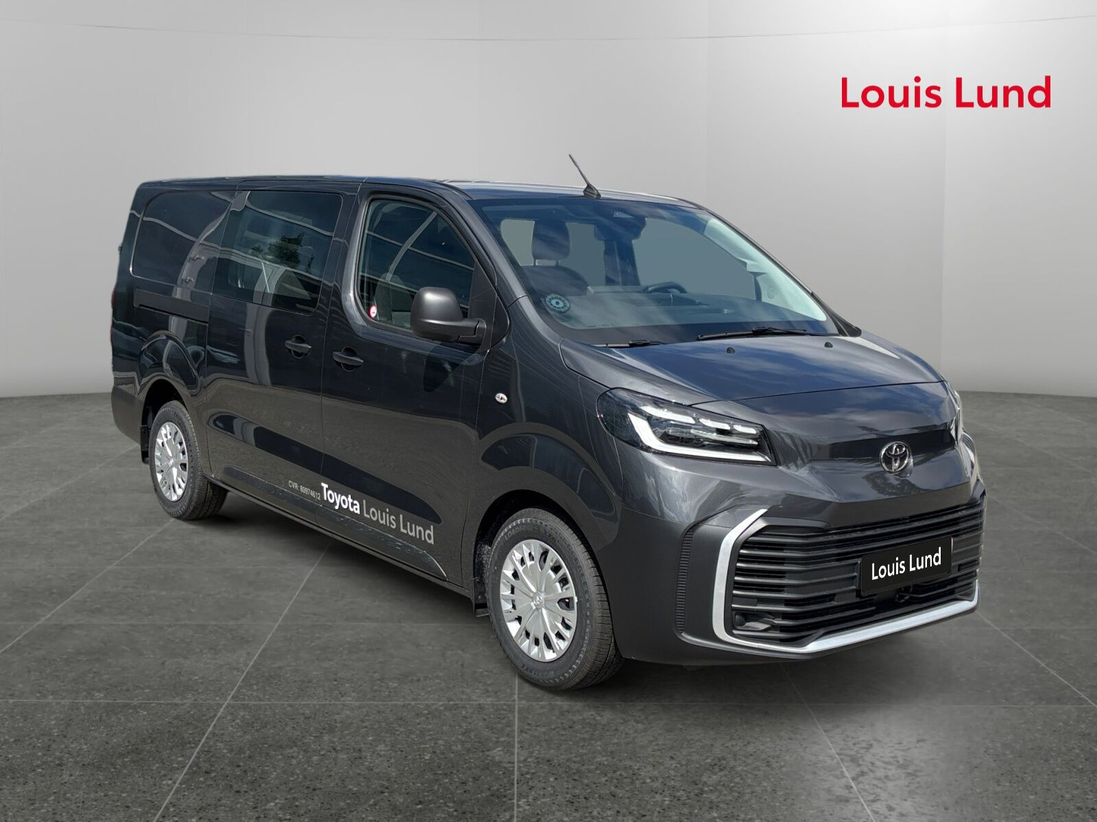 Grå Toyota ProAce fra 2026