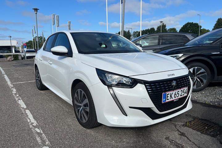Grøn Peugeot 208 fra 2020