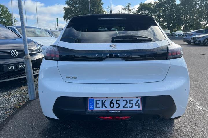 Grøn Peugeot 208 fra 2020