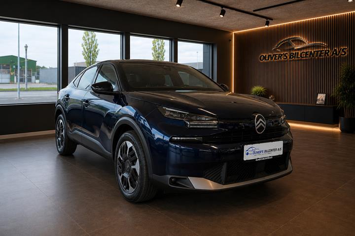 Blå Citroën ë-C4 X fra 2025