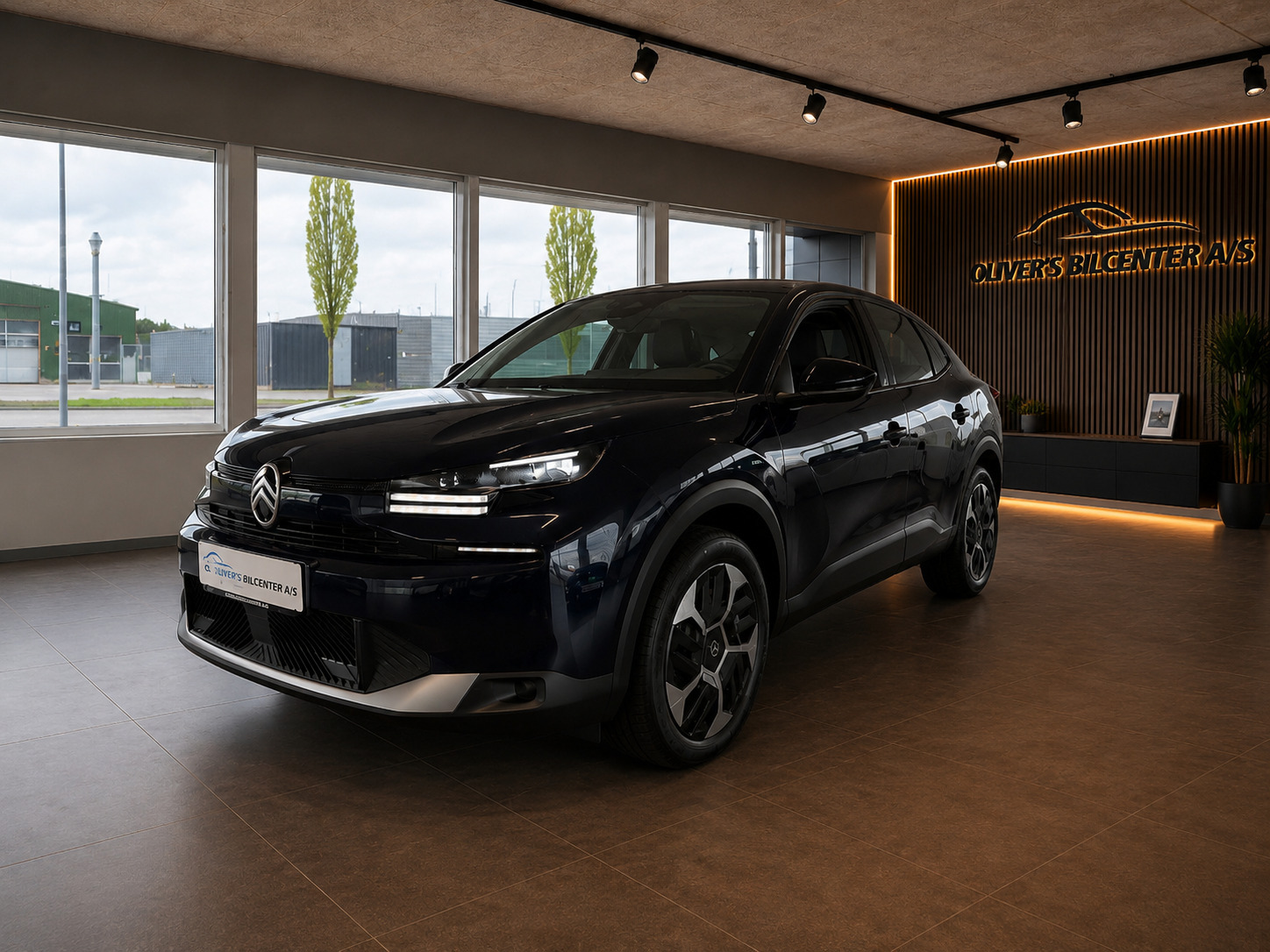 Blå Citroën ë-C4 X fra 2025
