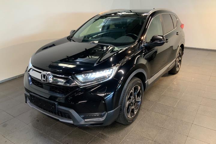 Sort Honda CR-V fra 2019 set udefra