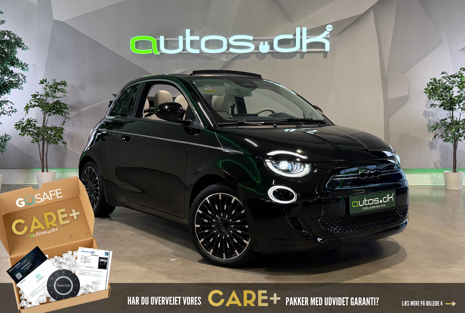 Fiat 500e 42 la Prima by Bocelli Cabrio