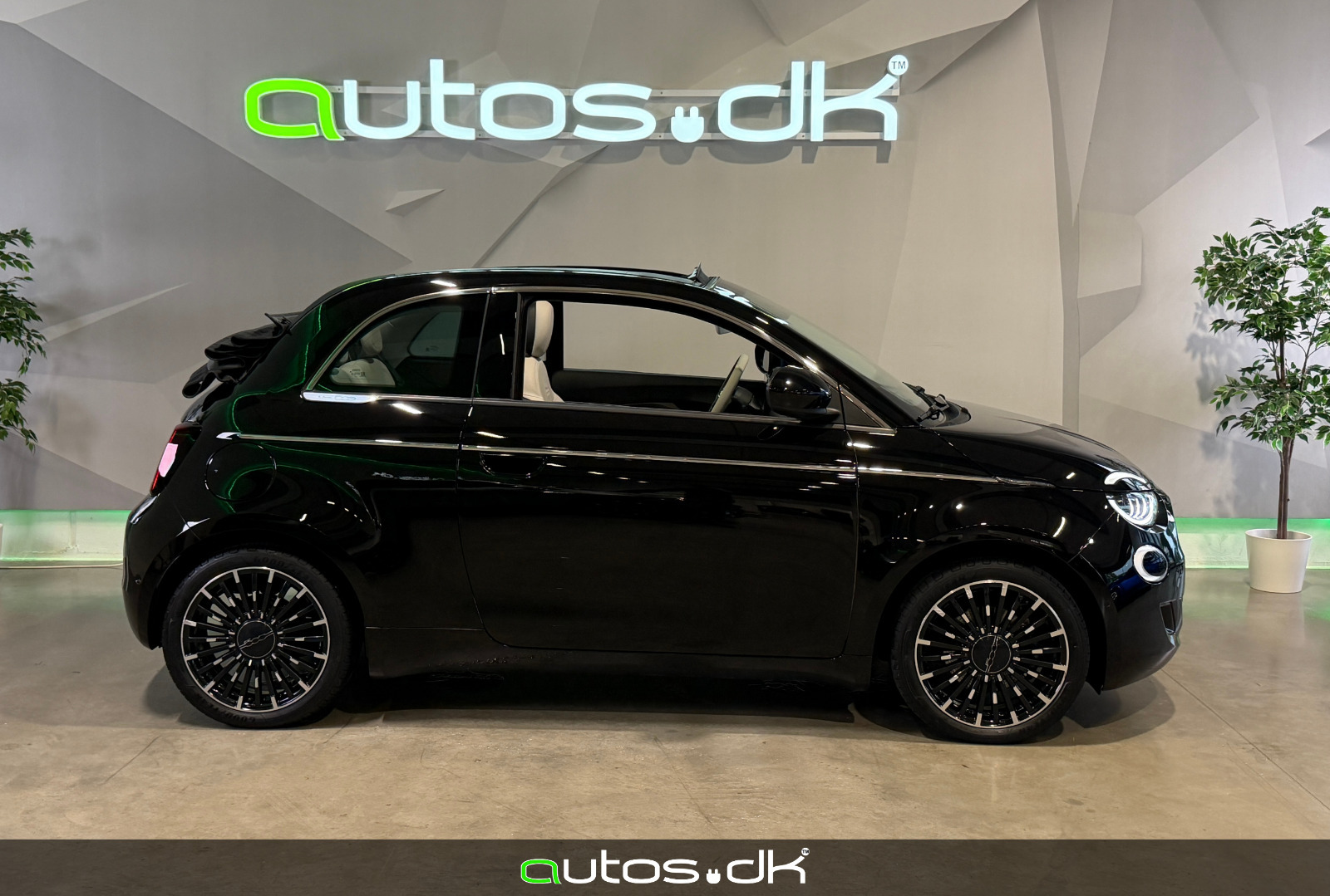 Sort Fiat 500e fra 2023