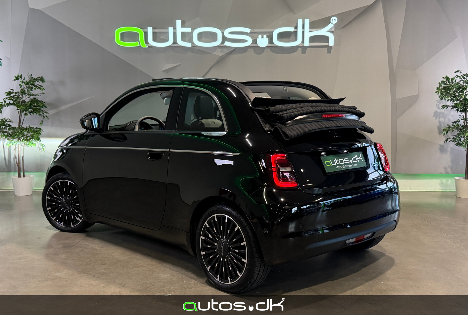 Sort Fiat 500e fra 2023