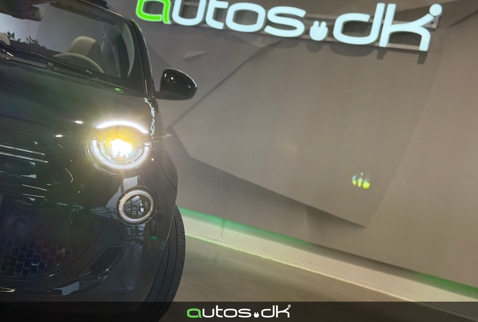 Sort Fiat 500e fra 2023