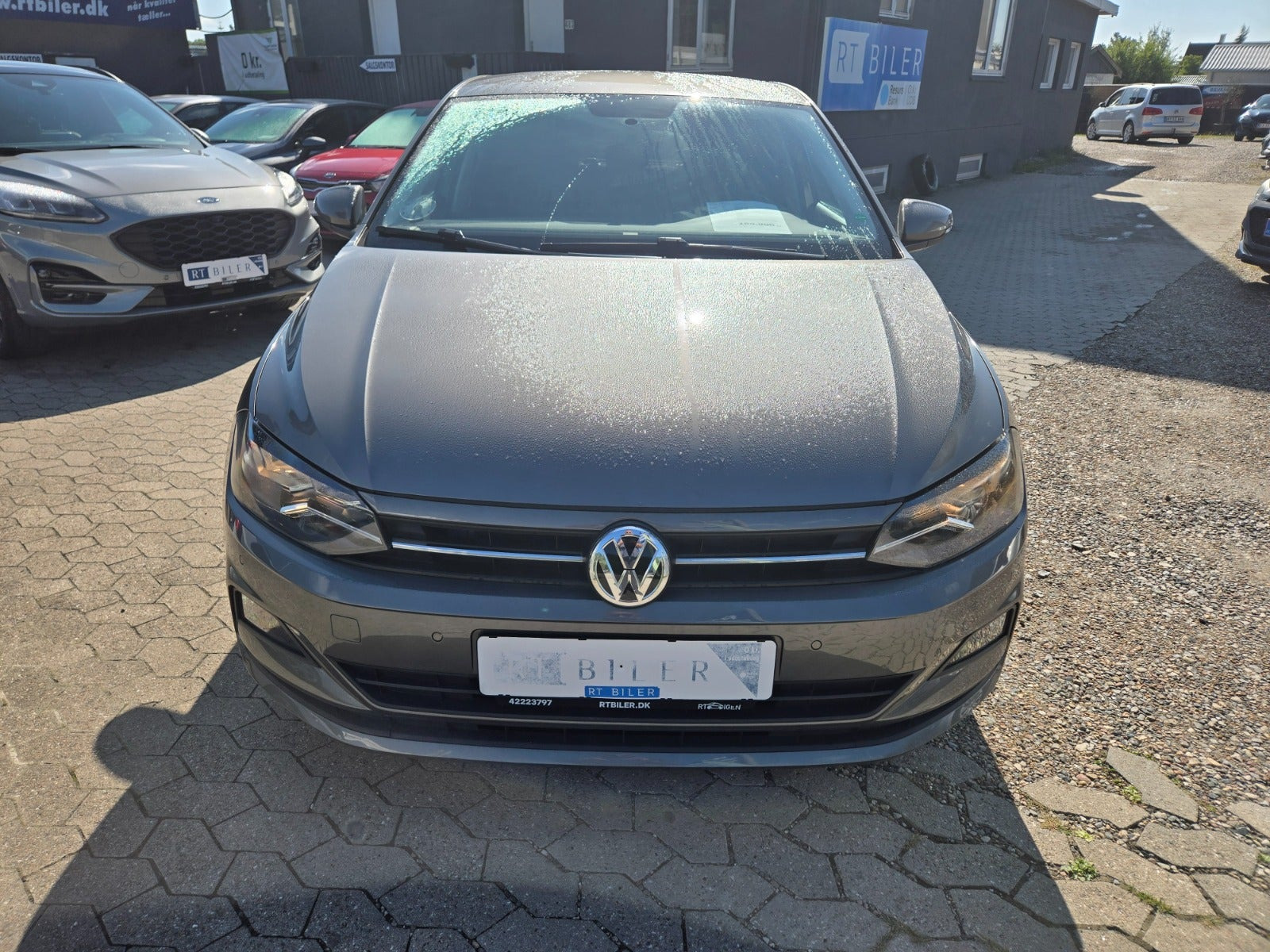 Hvid VW Polo fra 2018