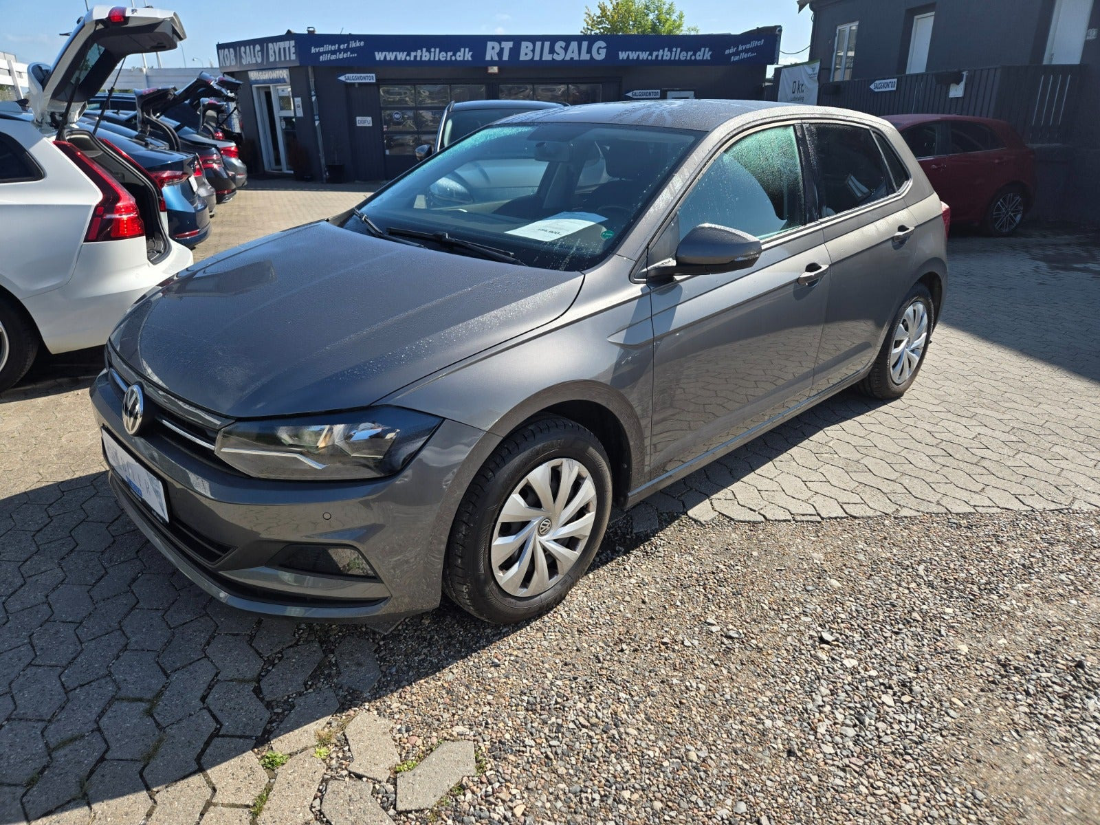 Hvid VW Polo fra 2018