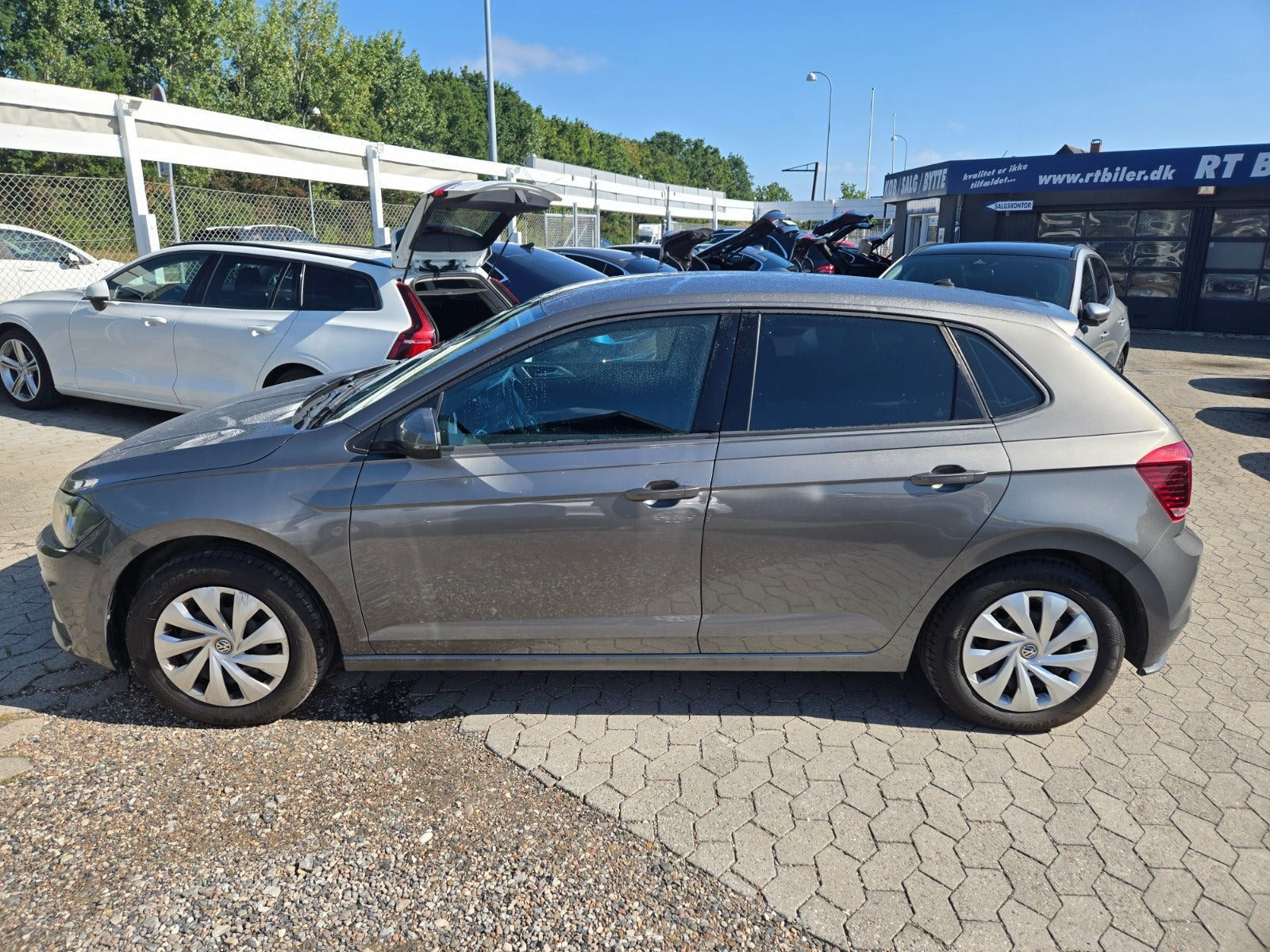 Hvid VW Polo fra 2018