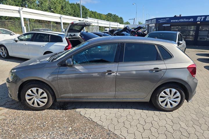Hvid VW Polo fra 2018