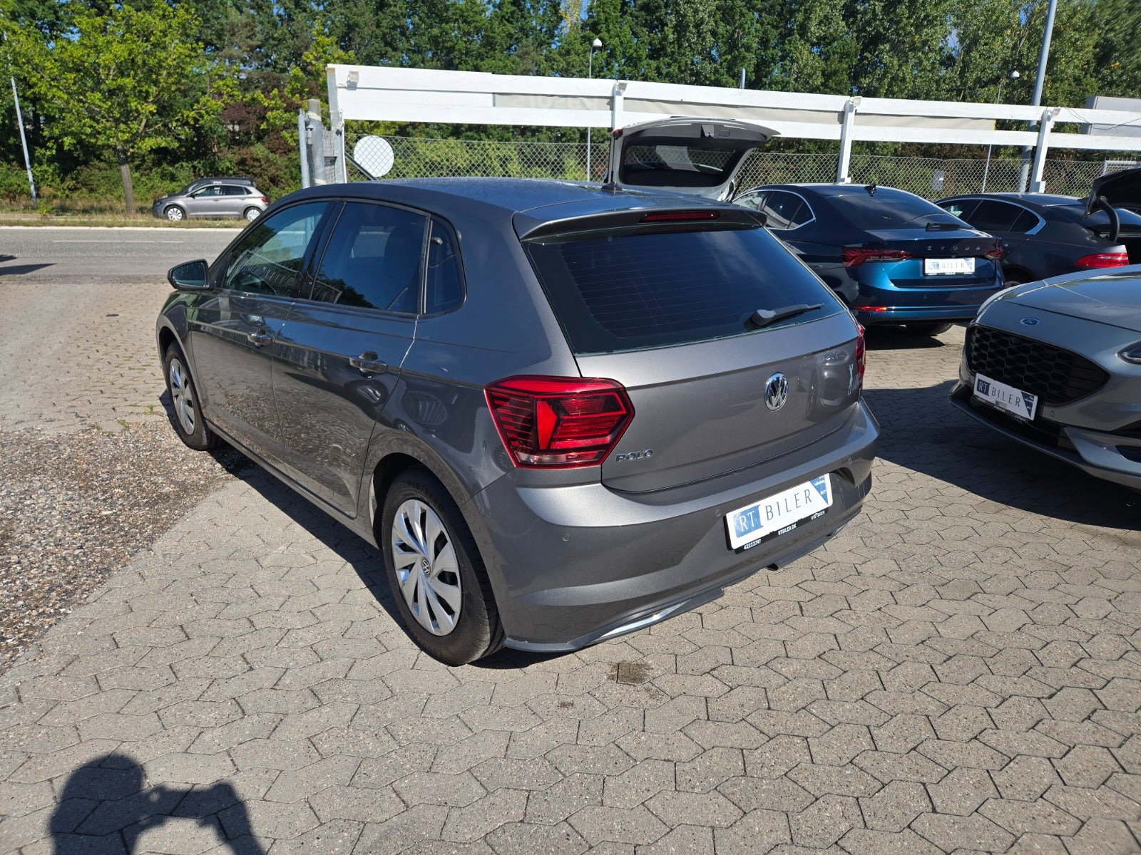 Hvid VW Polo fra 2018
