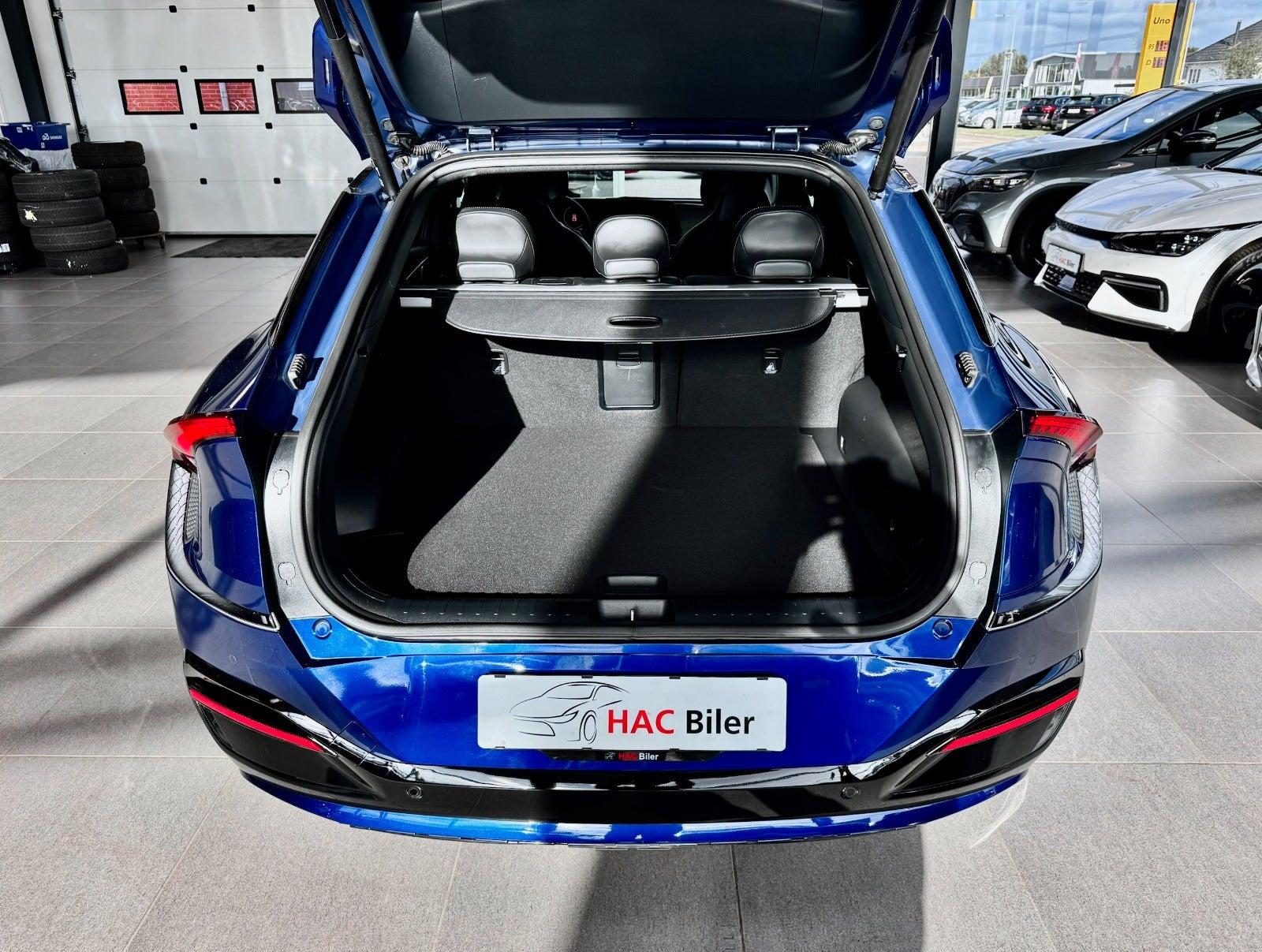 Blå Kia EV6 fra 2024