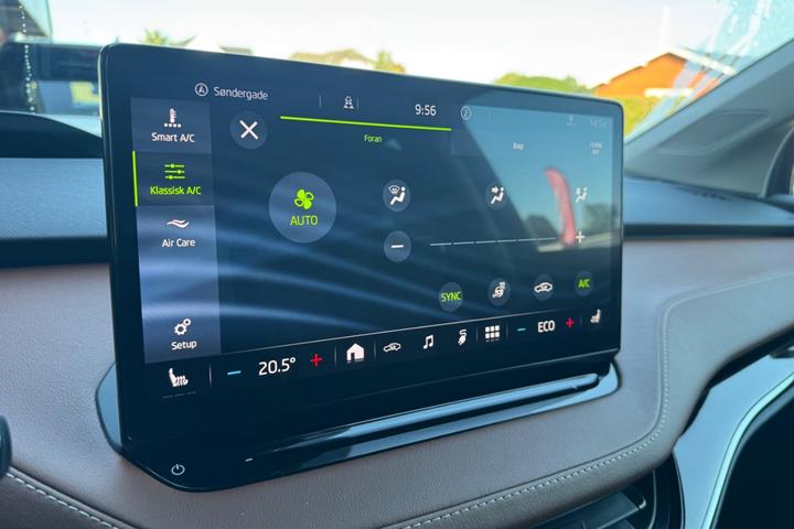 Grå Skoda Enyaq fra 2021
