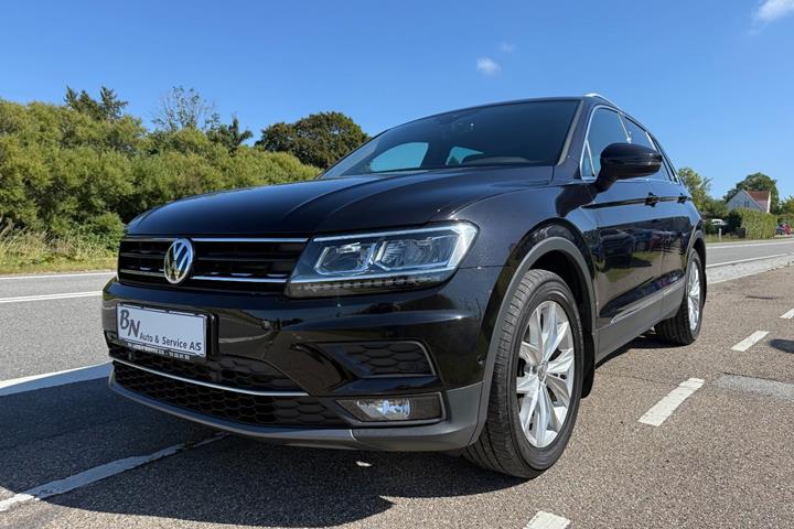 Sort VW Tiguan fra 2018