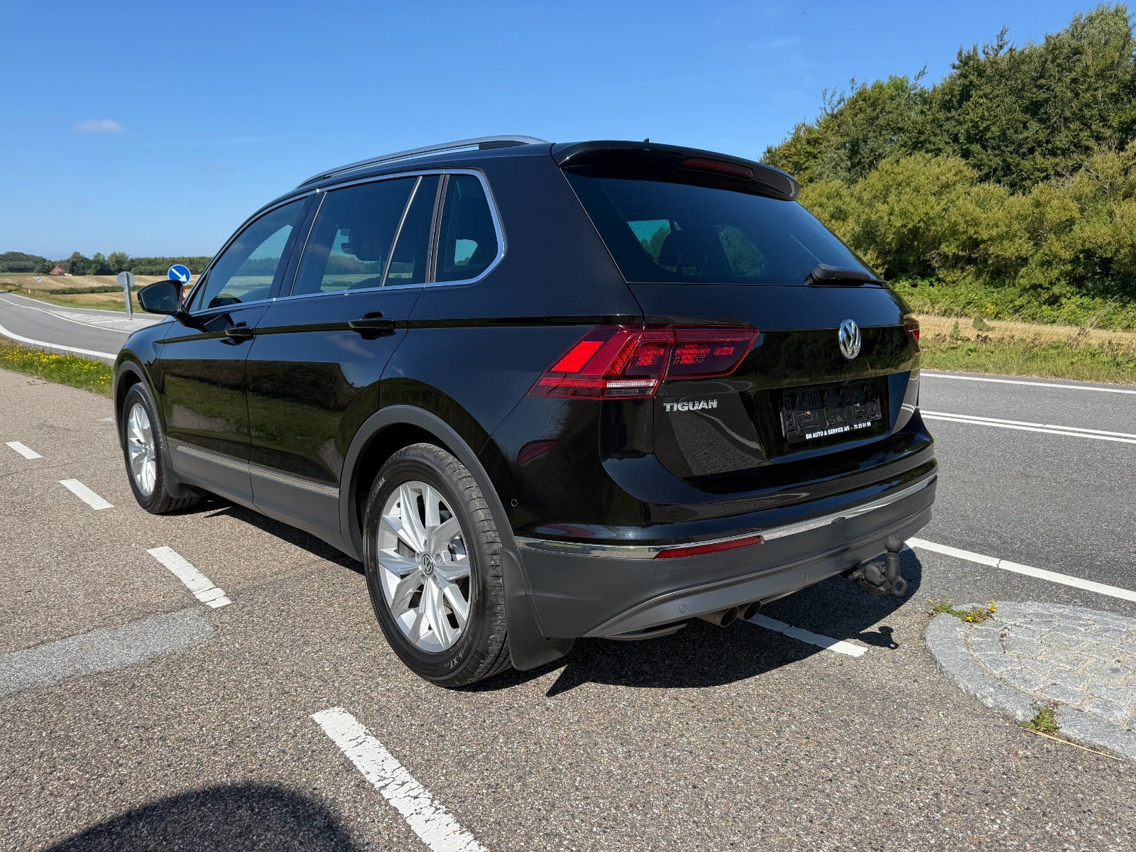 Sort VW Tiguan fra 2018