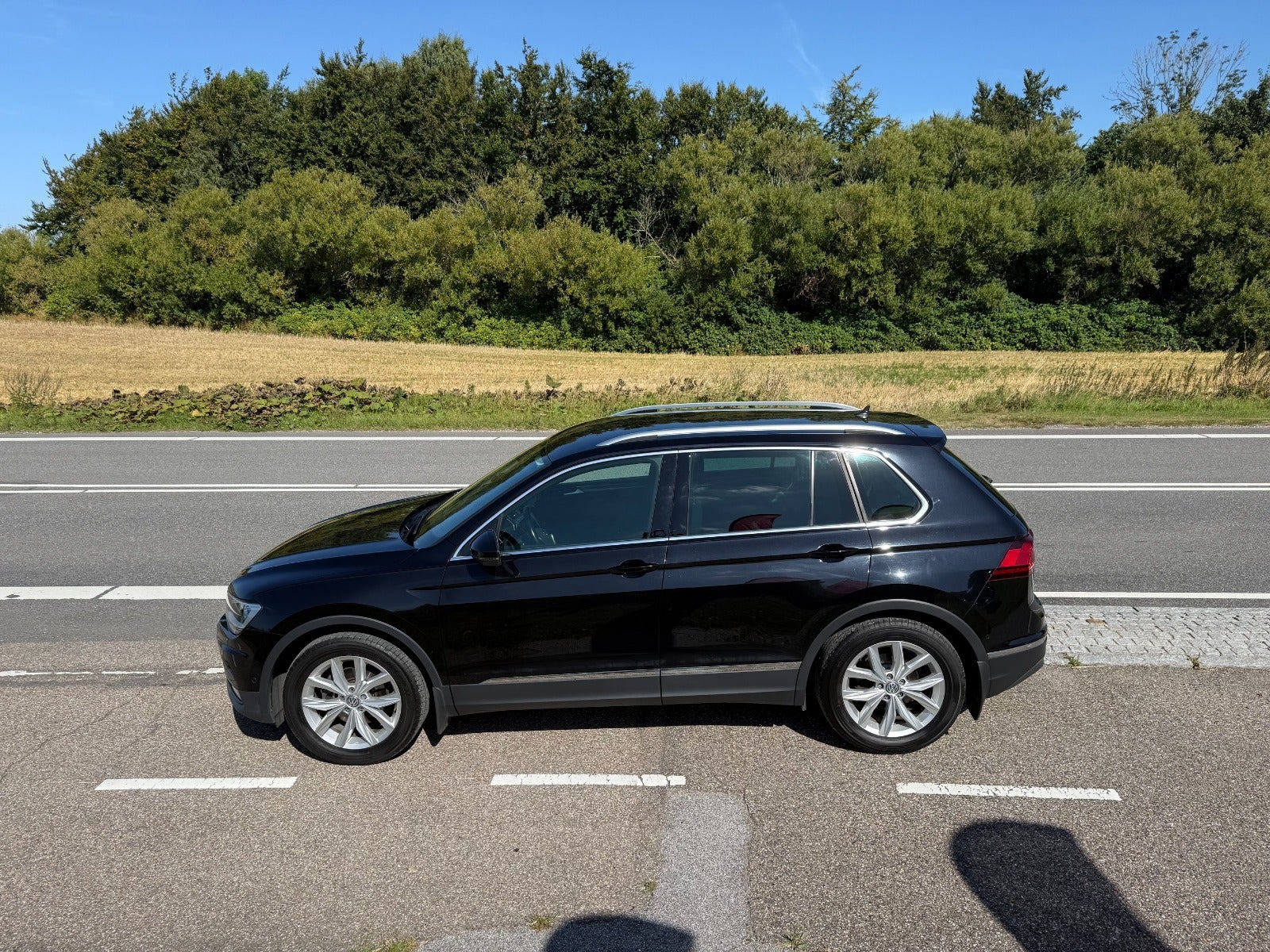 Sort VW Tiguan fra 2018