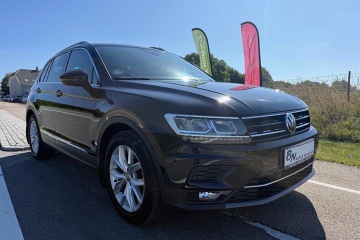 Sort VW Tiguan fra 2018