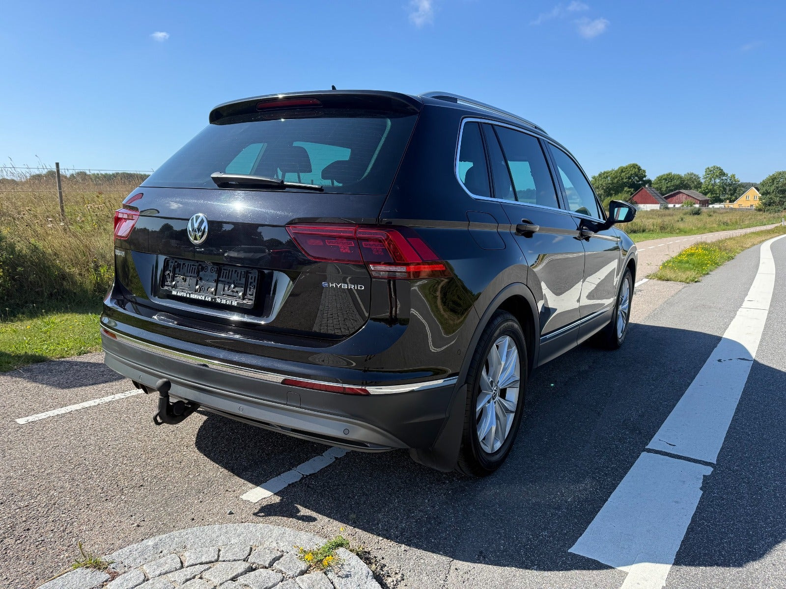 Sort VW Tiguan fra 2018
