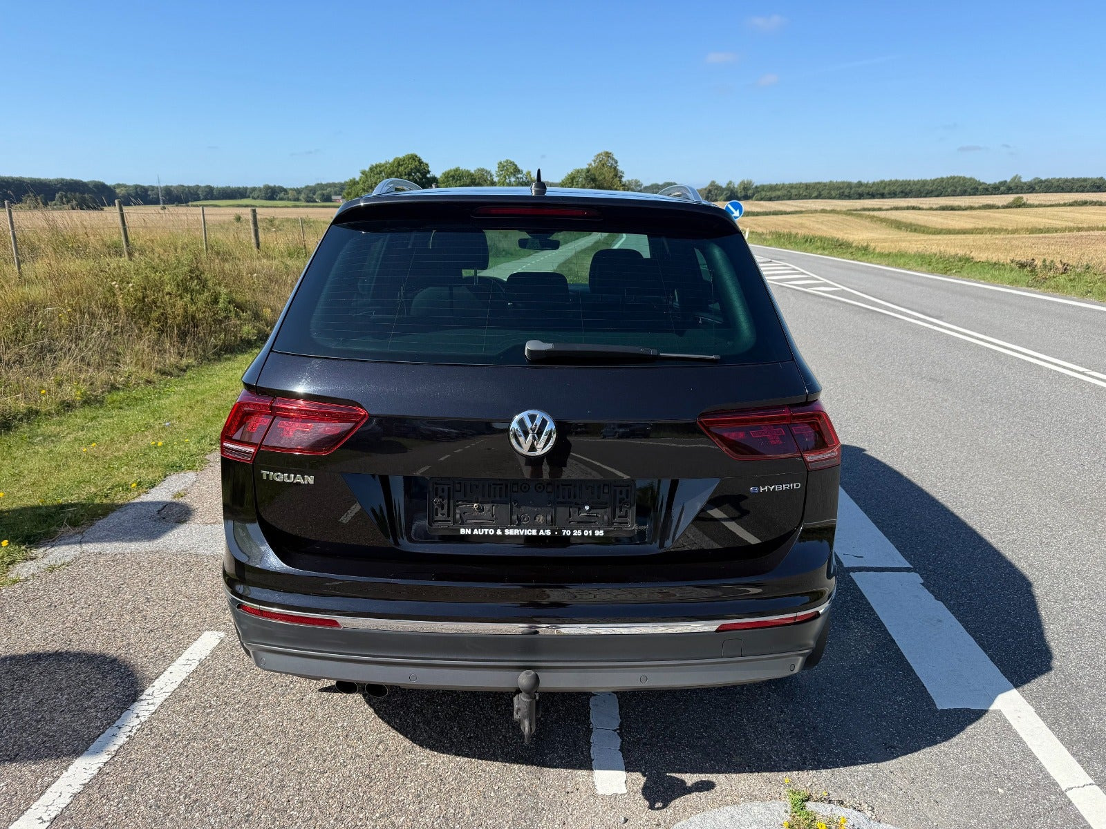 Sort VW Tiguan fra 2018