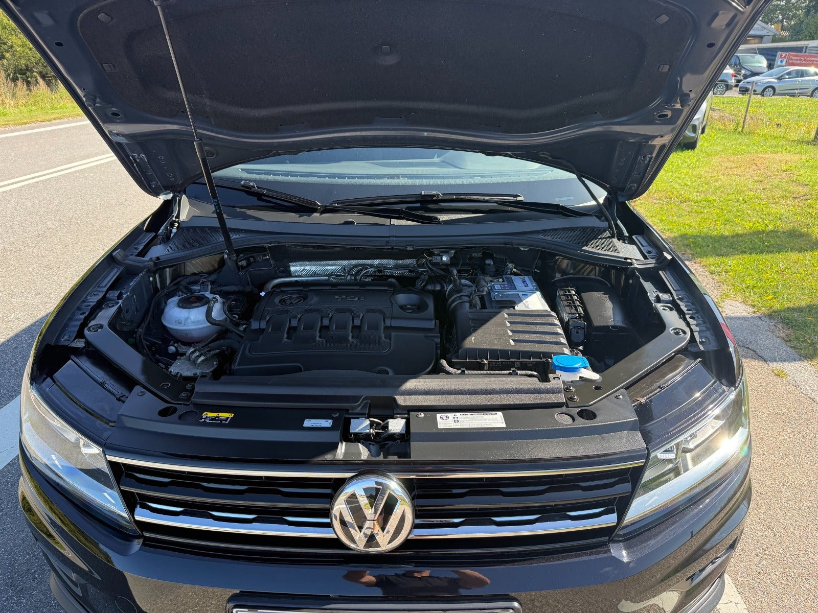 Sort VW Tiguan fra 2018