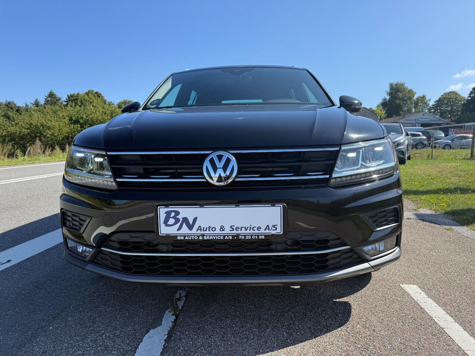 Sort VW Tiguan fra 2018
