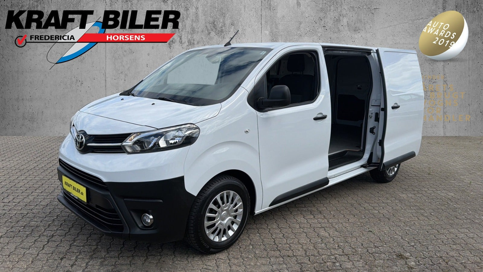 Hvid Toyota ProAce fra 2022