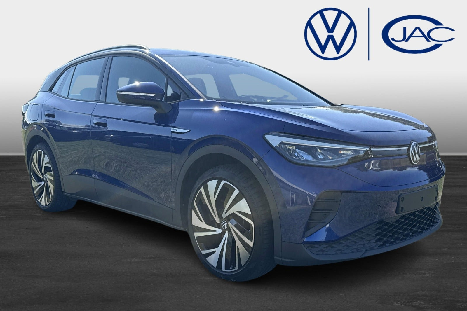 Blå VW ID.4 fra 2023