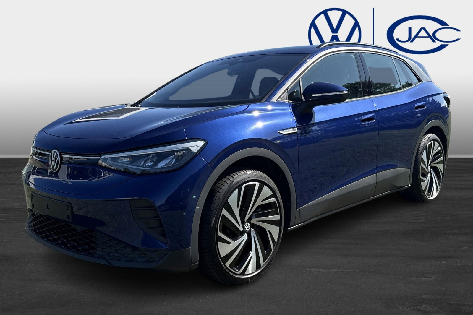 Blå VW ID.4 fra 2023