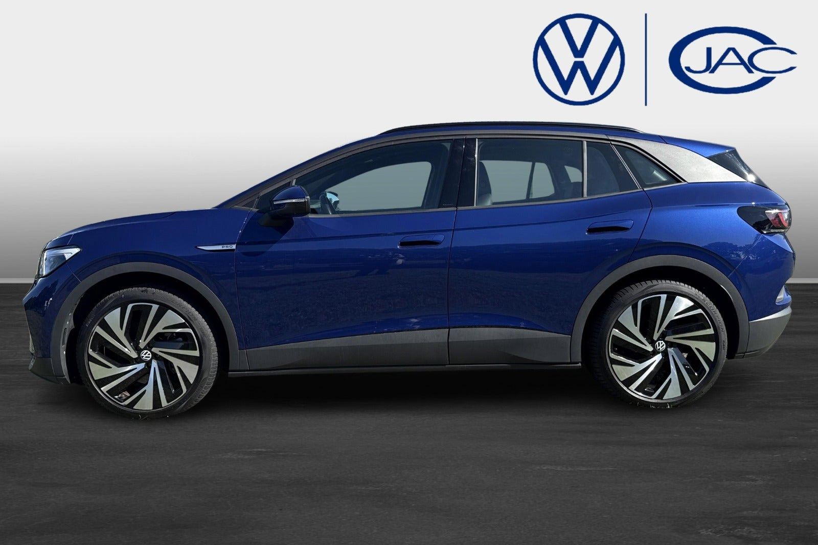 Blå VW ID.4 fra 2023