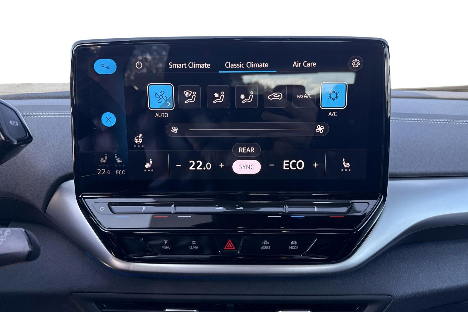 Blå VW ID.4 fra 2023
