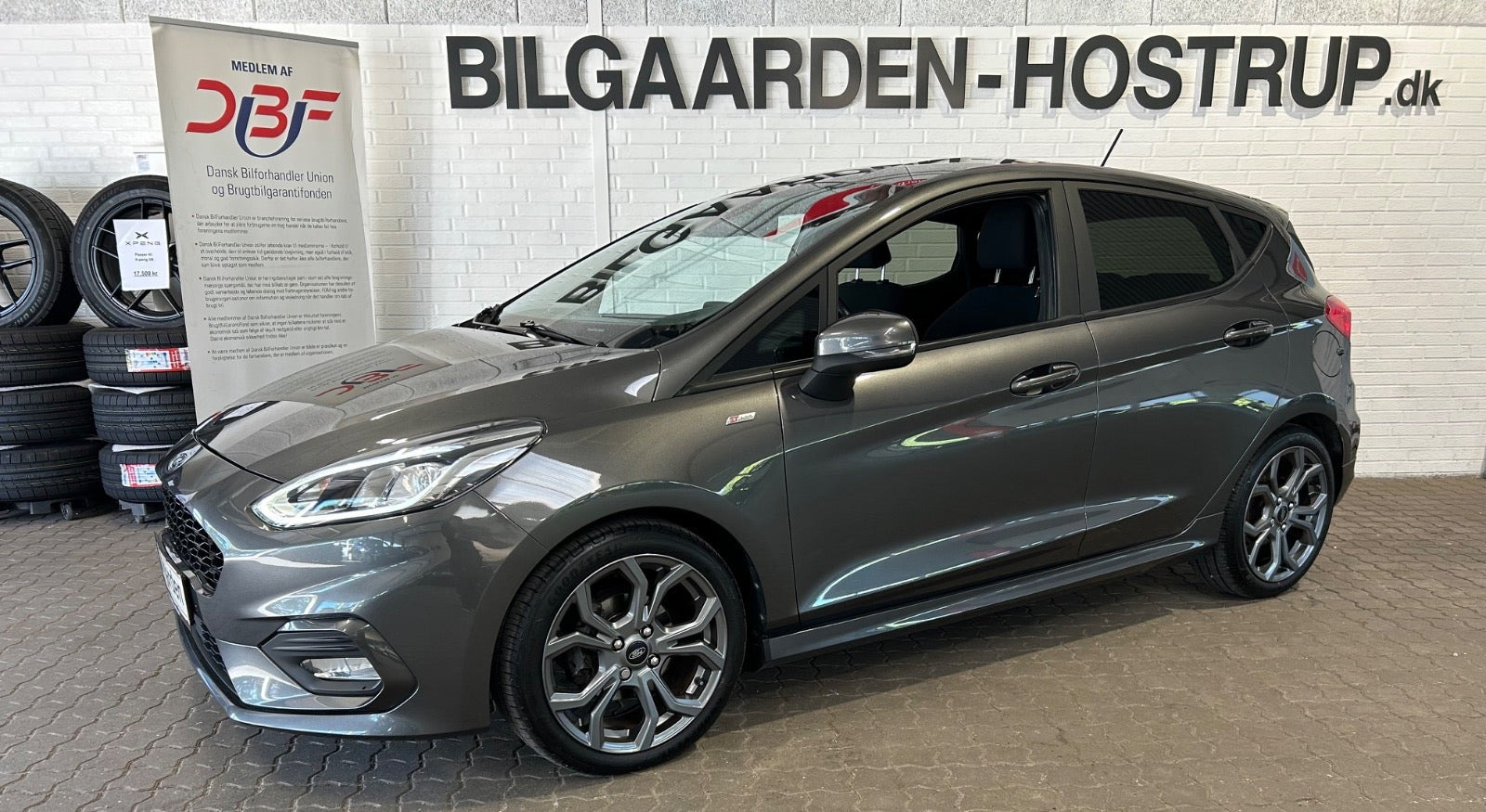 Sort Ford Fiesta fra 2019