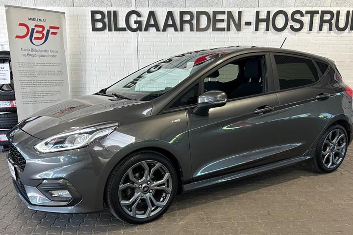 Sort Ford Fiesta fra 2019