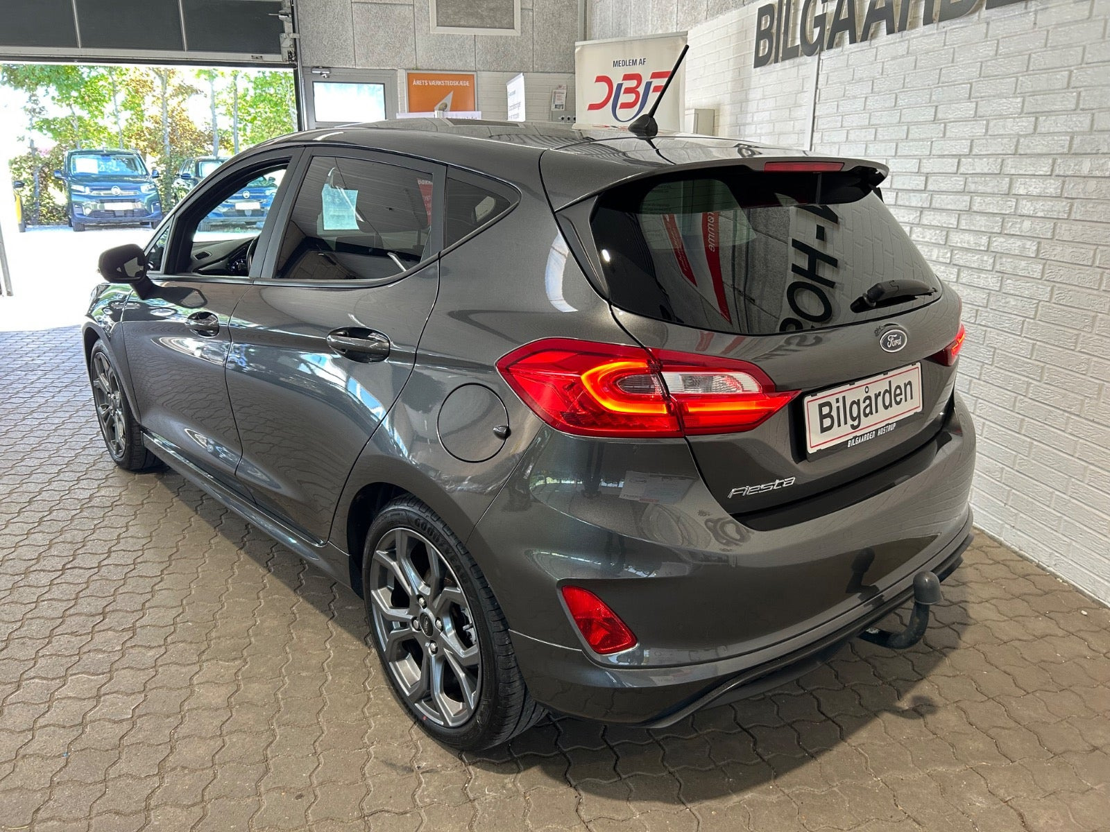 Sort Ford Fiesta fra 2019