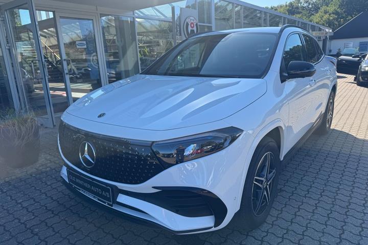 Hvid Mercedes EQA250+ fra 2024