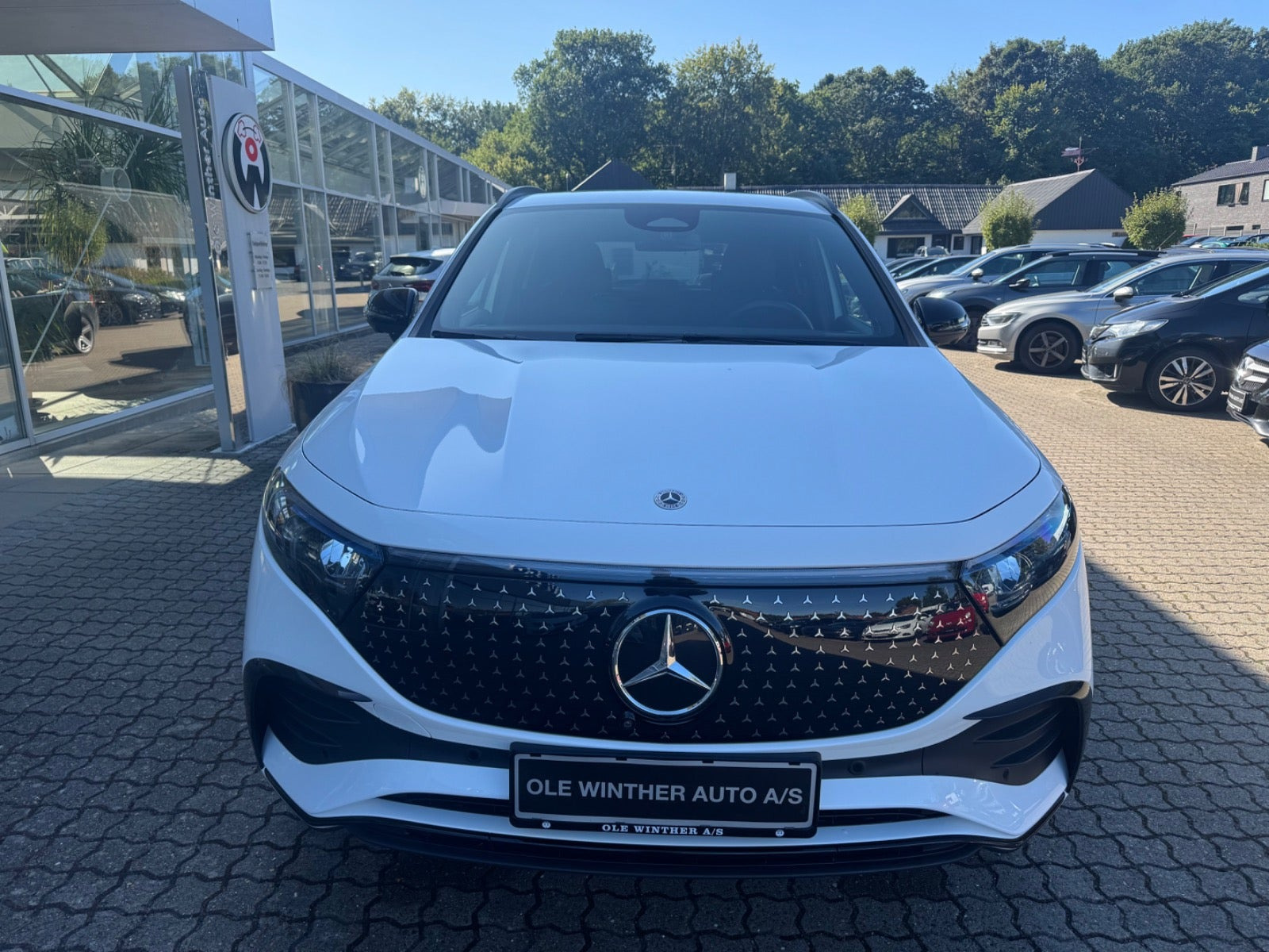 Hvid Mercedes EQA250+ fra 2024