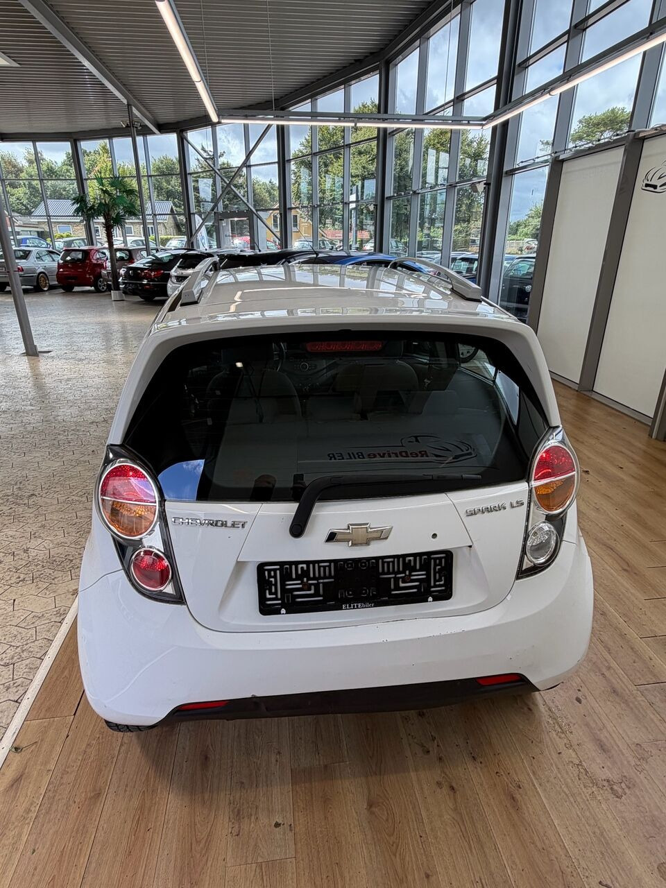 Hvid Chevrolet Spark fra 2011