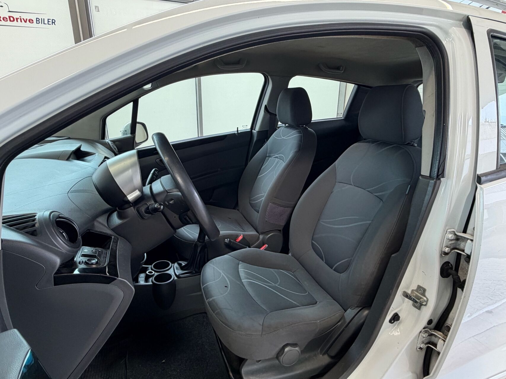 Hvid Chevrolet Spark fra 2011