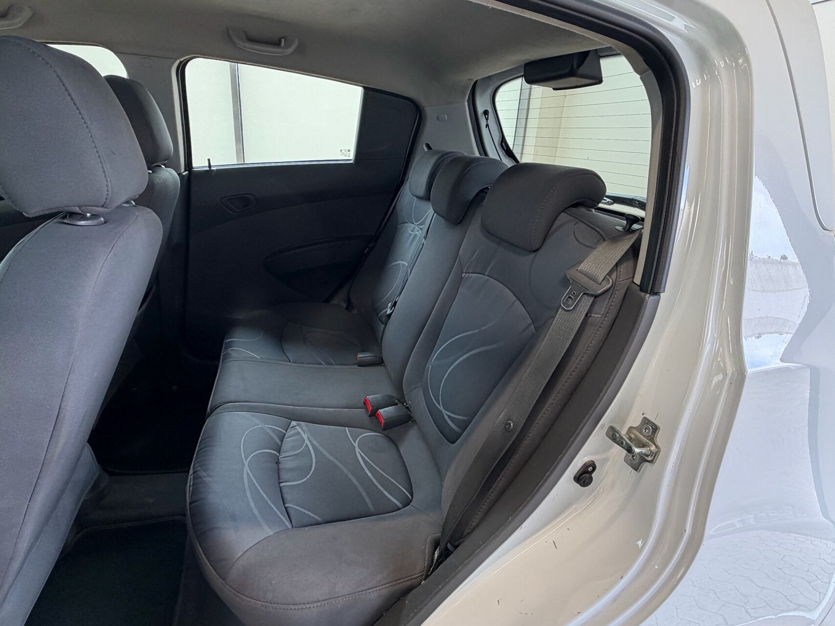 Hvid Chevrolet Spark fra 2011