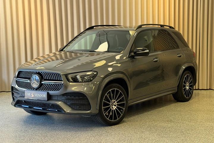 Sølv Mercedes GLE350 d fra 2019