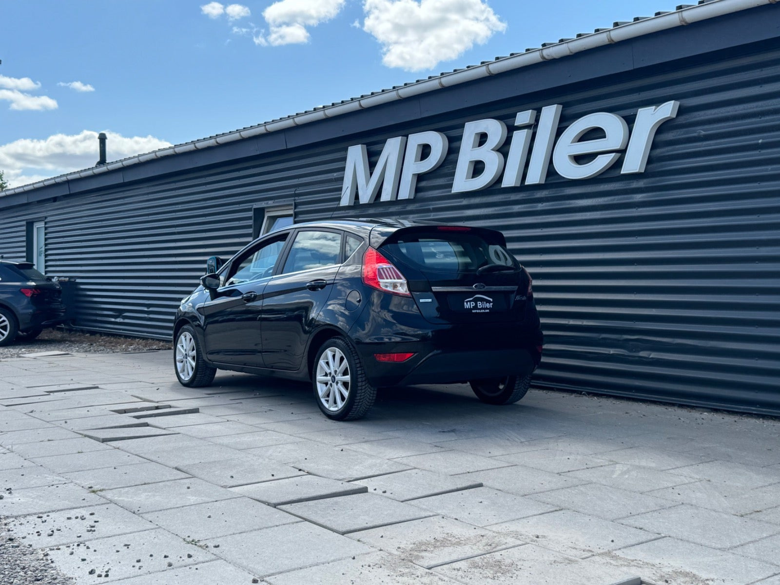 Sort Ford Fiesta fra 2016