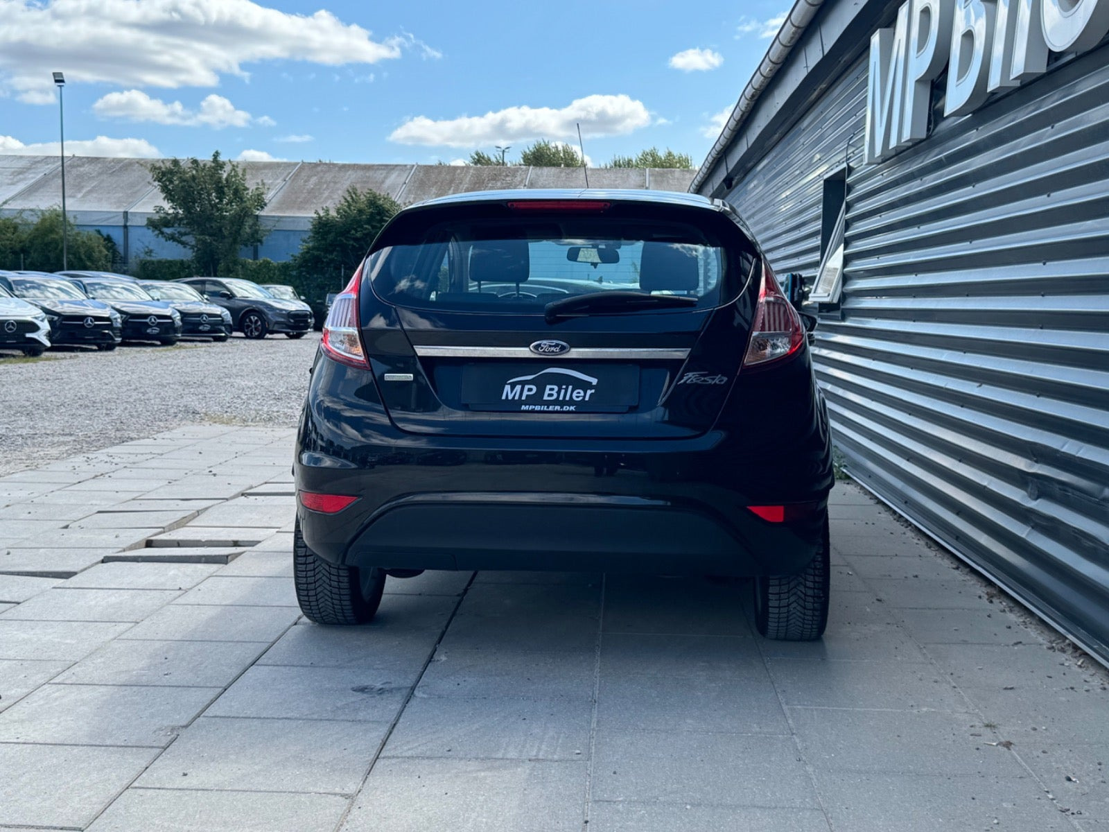 Sort Ford Fiesta fra 2016