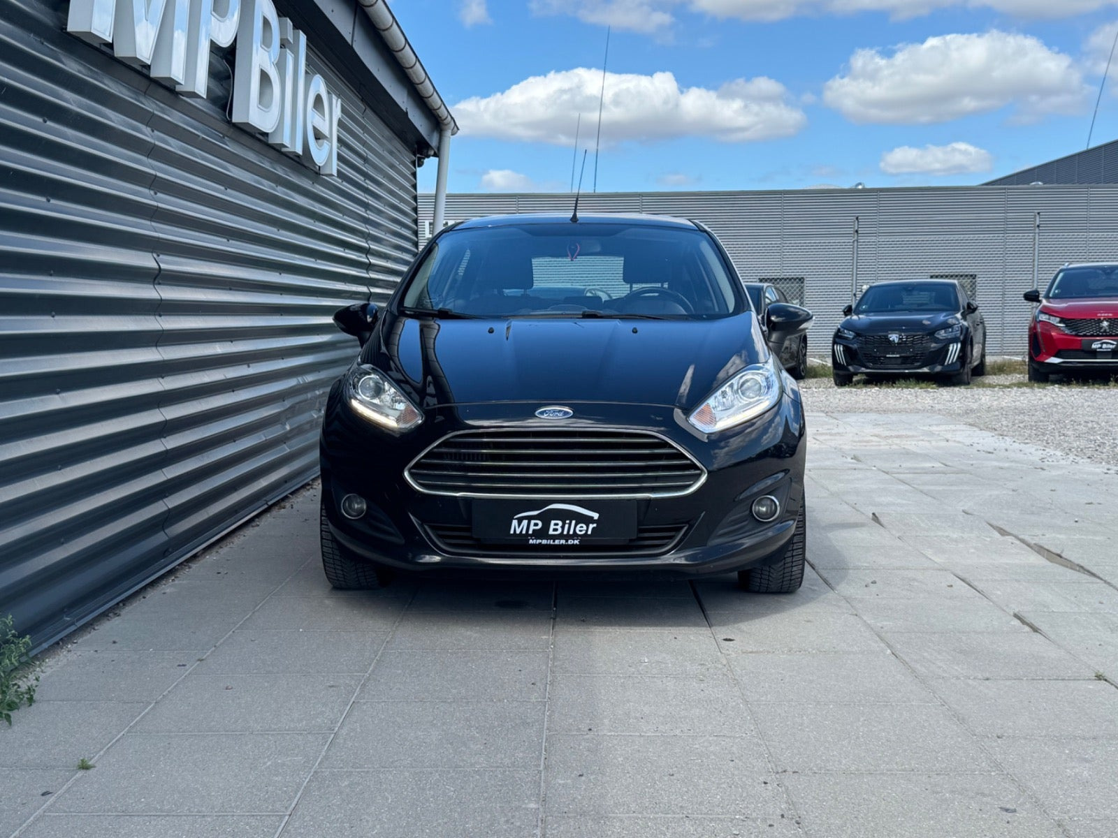 Sort Ford Fiesta fra 2016