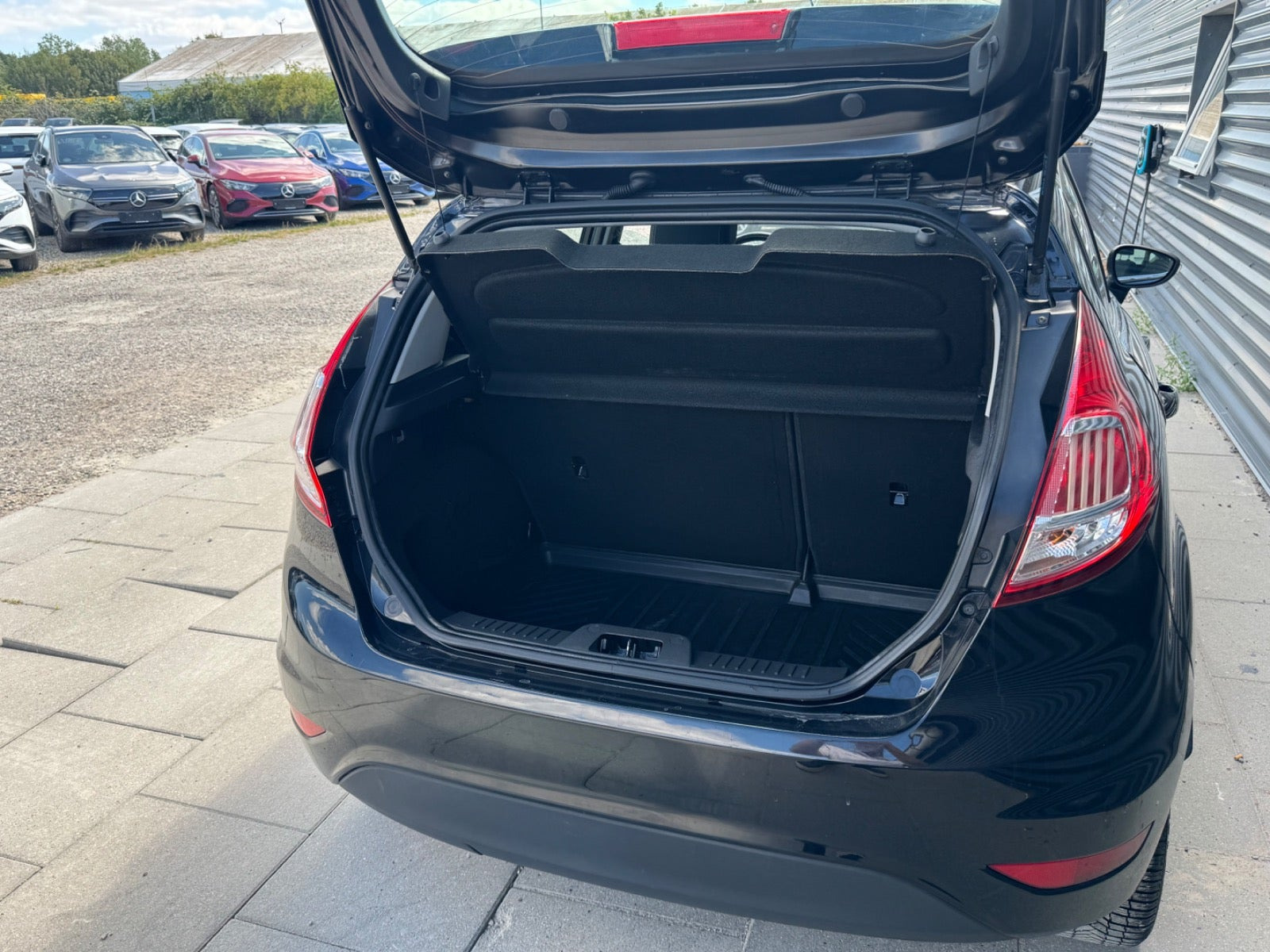 Sort Ford Fiesta fra 2016